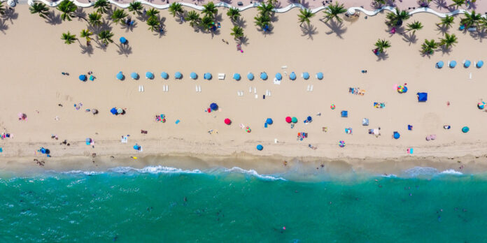 a Florida beach