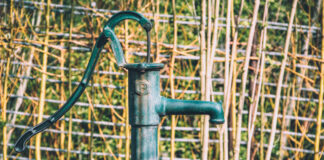 An old pitcher pump.Photo by Herbert Goetsch on Unsplash