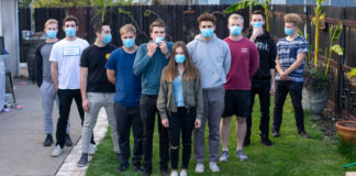 10 teens wearing masks. Photo by Clayton Cardinalli on Unsplash