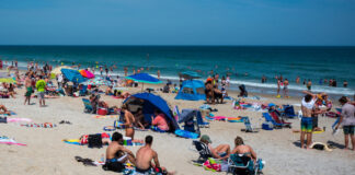 People at the beach