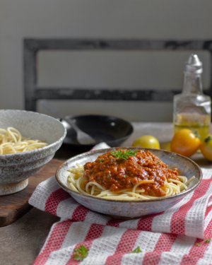 Spaghetti Photo by Nerfee Mirandilla on Unsplash