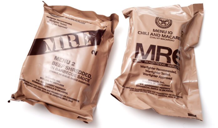 Two MRE [ouches