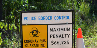 Coronavirus quarantine sign. Photo by Timo Hartikainen on Unsplash