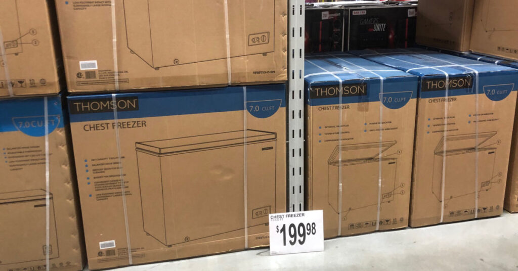 Freezer chest for sale at Sam's Club