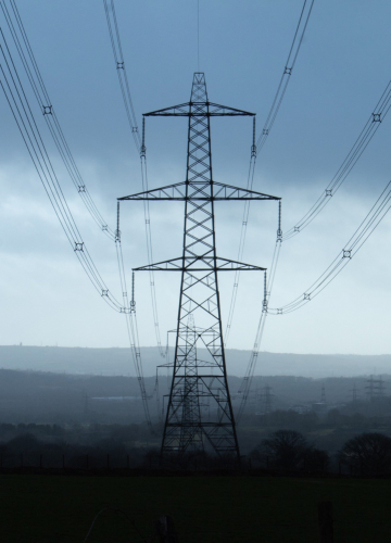 high voltage power lines