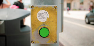 The great reset button. Photo by Jose Antonio Gallego Vázquez on UnSplash