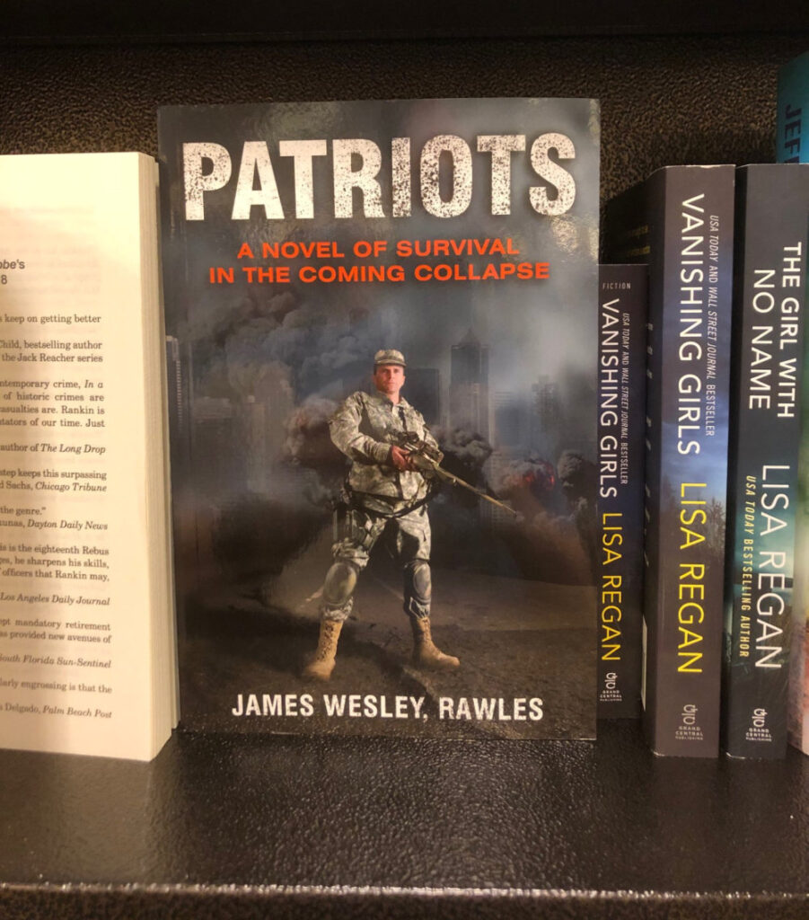 Patriots on sale at Borders.