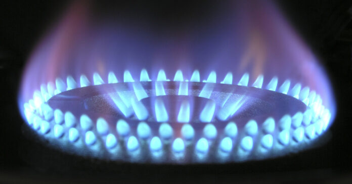 A gas burner