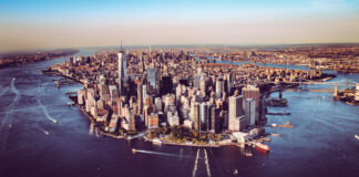 The island of Manhattan. Photo by Florian Wehde on Unsplash.