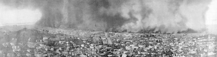 Fires broke out after the 1906 San Francisco Earthquake