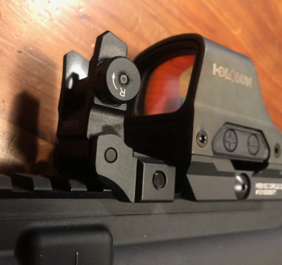 UTG MNT-955 flip-up rear sight 