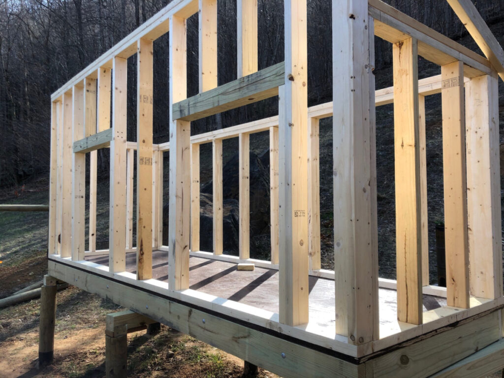 Framed Chicken Coop