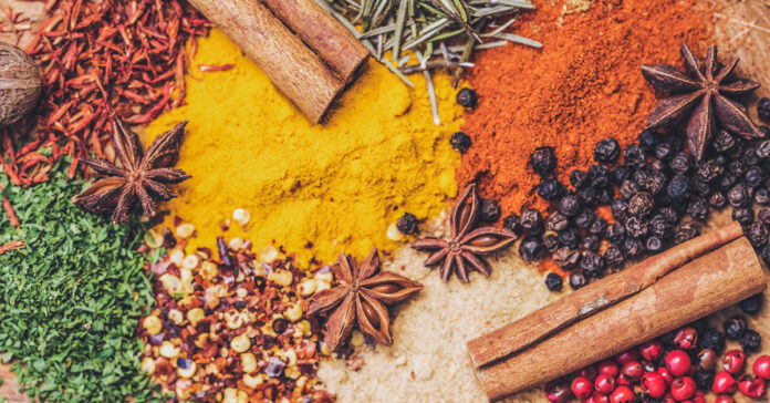An array of spices. Photo by Marion Botella on Unsplash.