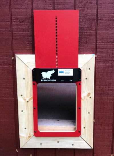 Automated chicken coop door