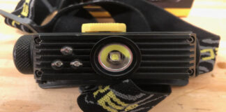 My NiteCore HC90 headlamp.