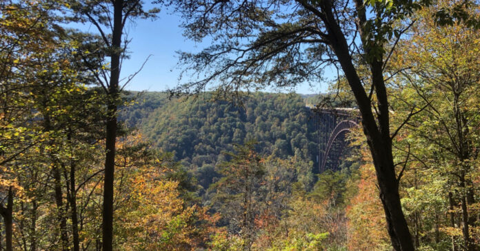 A view of scenic West Virginia in the fall