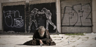 A homeless man. Image by Avi Chomotovski from Pixabay.
