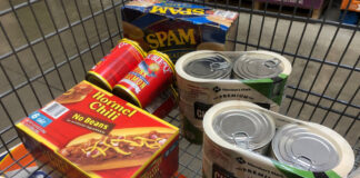 Canned goods from Sam's Club