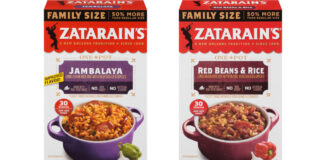 Two boxes of Zatarains rice