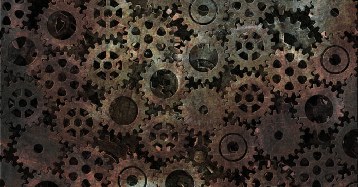 rusty gears