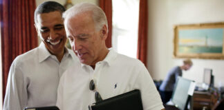 Presidents Biden and Obama