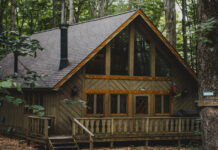 A woodland cottage