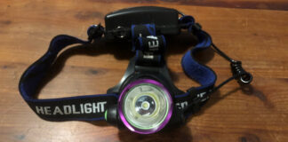 Inexpensive headlamp