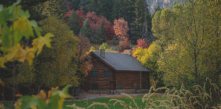 A house in the mountains