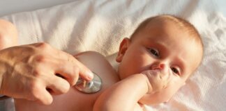 Child at doctor's visit