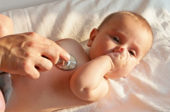 Child at doctor's visit