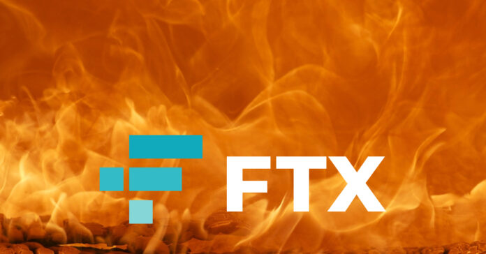 FTX going down in flames