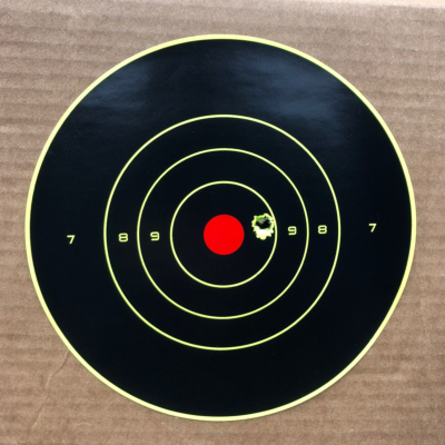 First round from a new gun