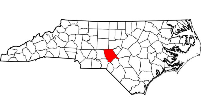 Moore County in the center of North Carolina.