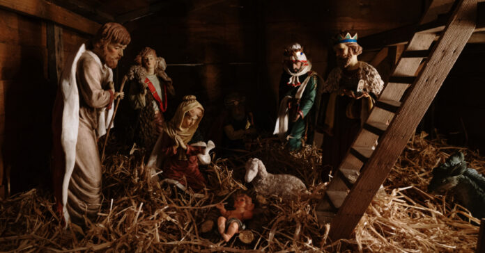 Manger scene