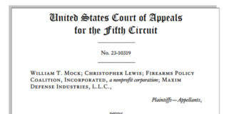 The Fifth circuit Court of Appeals just granted an injunction in the pistol brace rule, but only for some people.