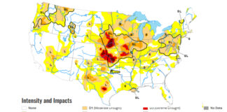 Drought Monitor map