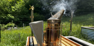 A bee smoker