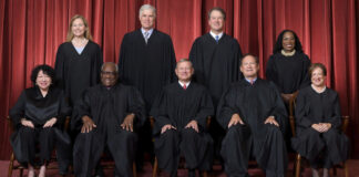 The Supreme Court Justices who just concluded their term and are now on recess.