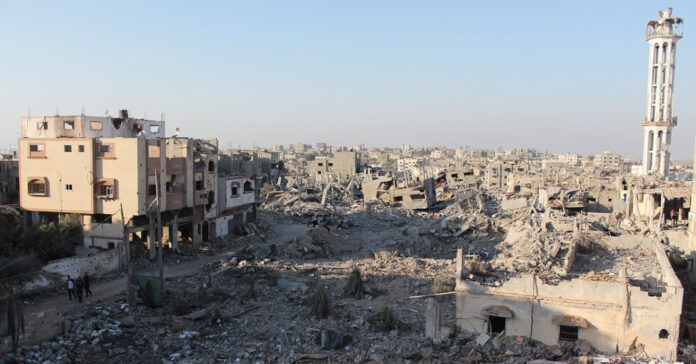Destruction in Gaza