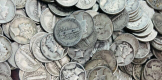 These old mercury times have about $1.60 worth of silver in each one. You should be able to buy junk silver staring at 18 times face value.