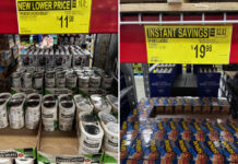 canned meat on sale at Sam's Club in January 2024