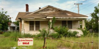 Foreclosures are not unusual in a recession.