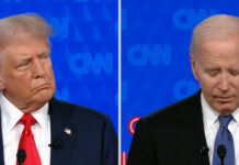 Biden loses his train of thought and looks confused right before he says "we have beaten Medicare," which made no sense whatsoever.