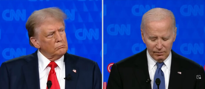 Biden loses his train of thought and looks confused right before he says "we have beaten Medicare," which made no sense whatsoever.