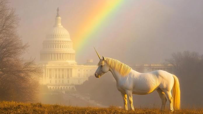 Don't get carried away in the post-Trump election glow. It's not all unicorns and rainbows in D.C.