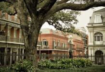 The French Quarter, one of the most popular attractions in New Orleans.