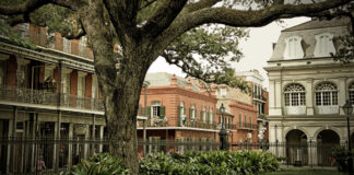 The French Quarter, one of the most popular attractions in New Orleans.