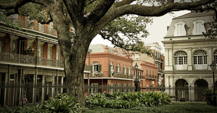 The French Quarter, one of the most popular attractions in New Orleans.