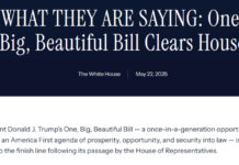 The so-called Big Beautiful Bill passed the House after intense negotiation and is headed to the Senate.