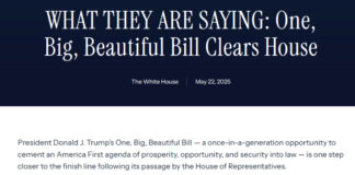 The so-called Big Beautiful Bill passed the House after intense negotiation and is headed to the Senate.